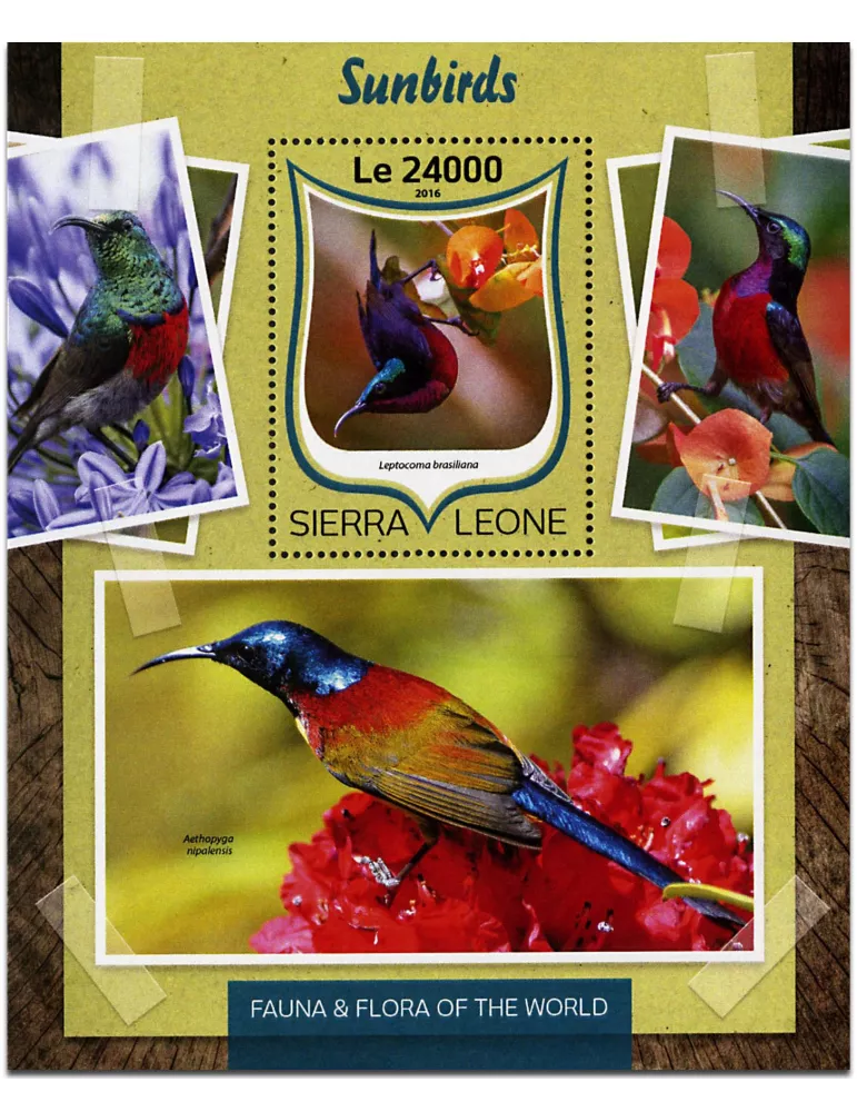 n° 1024 - Timbre SIERRA LEONE Blocs et feuillets