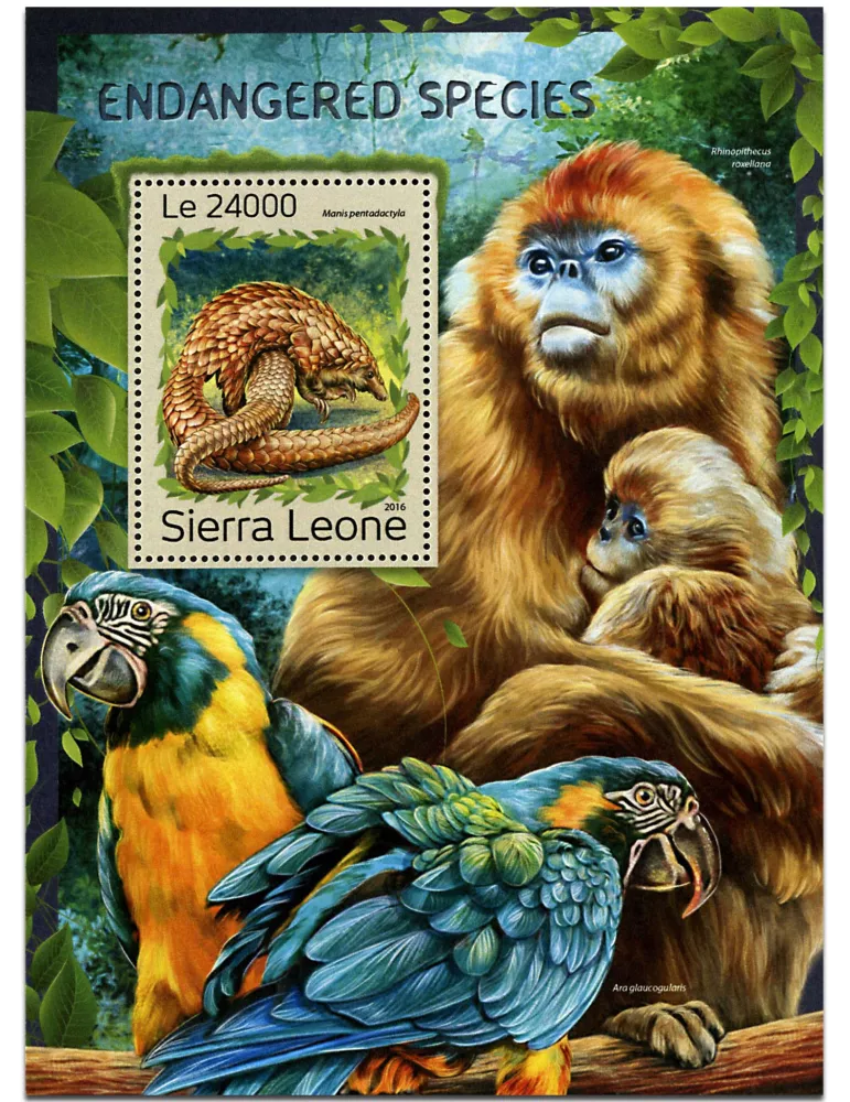 n° 1094 - Timbre SIERRA LEONE Blocs et feuillets