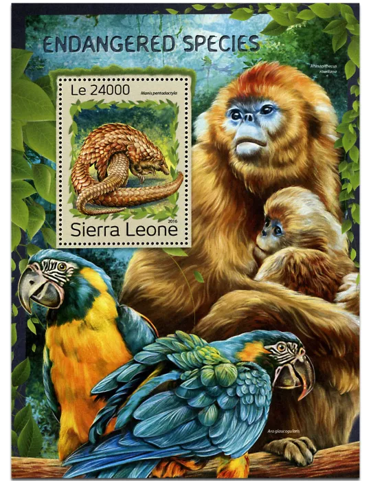 n° 1094 - Timbre SIERRA LEONE Blocs et feuillets