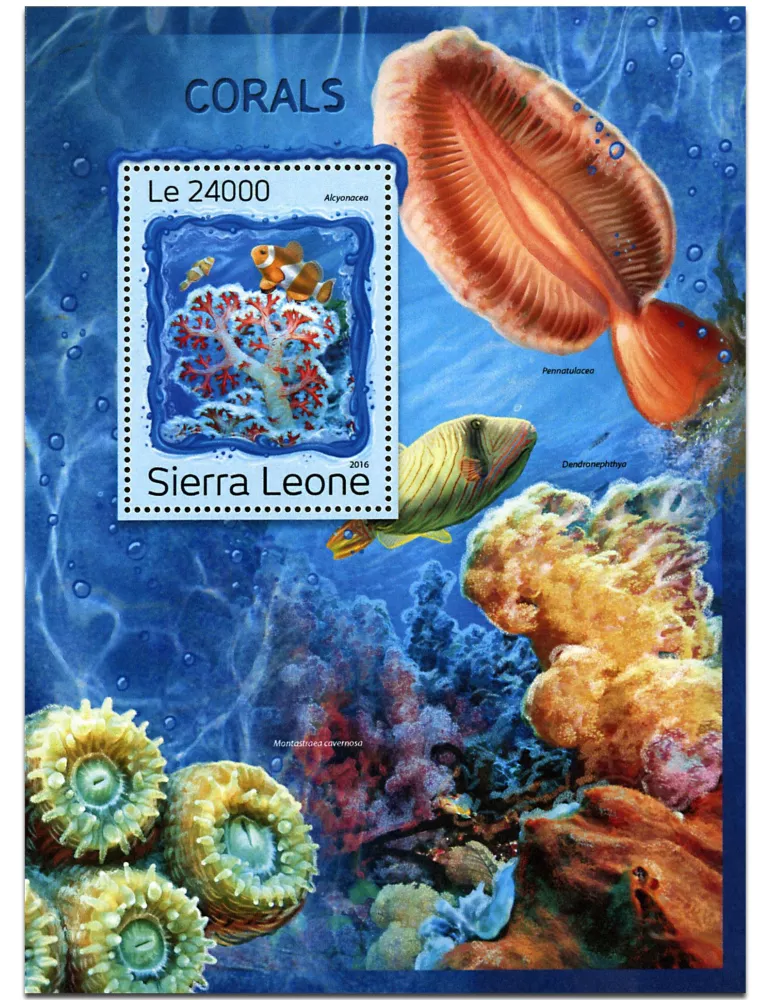 n° 1098 - Timbre SIERRA LEONE Blocs et feuillets