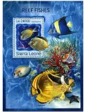 n° 1101 - Timbre SIERRA LEONE Blocs et feuillets