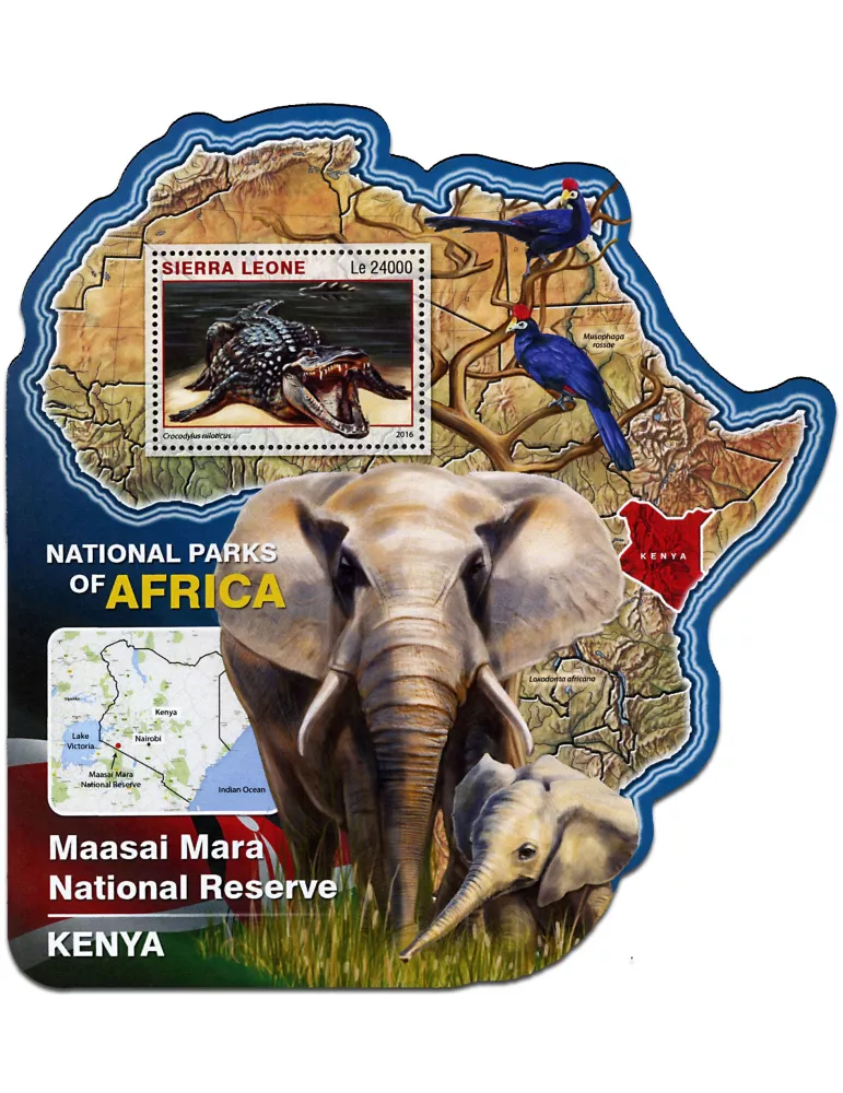 n° 964 - Timbre SIERRA LEONE Blocs et feuillets