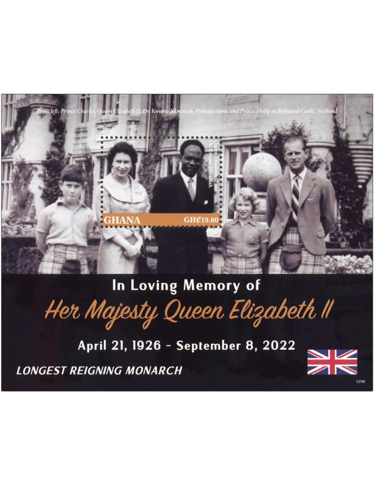 n° 590 - Timbre GHANA Blocs et feuillets