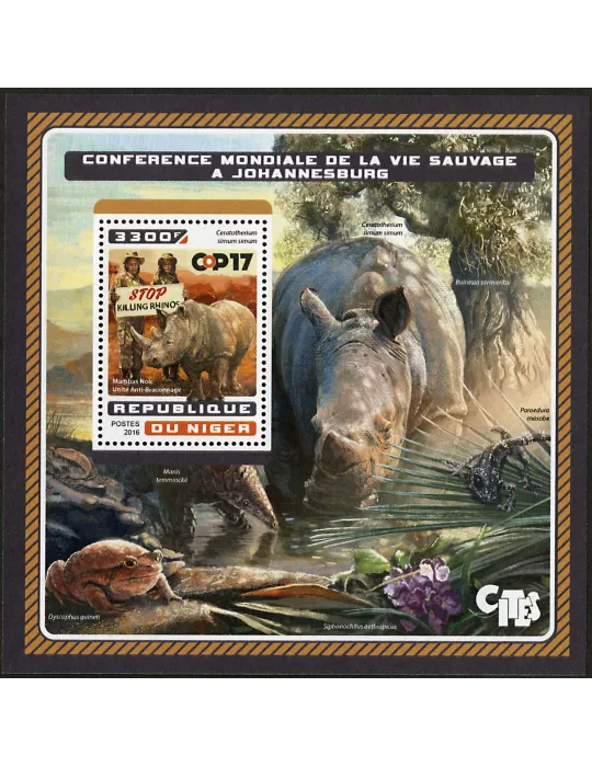 n° 674 - Timbre NIGER Blocs et feuillets