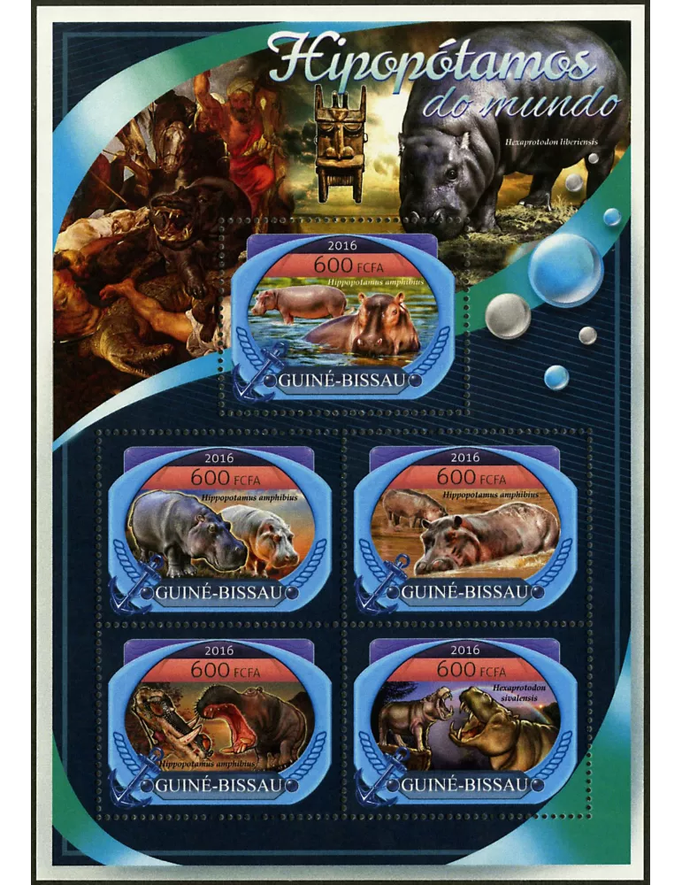 n° 6780 - Timbre GUINÉE-BISSAU Poste