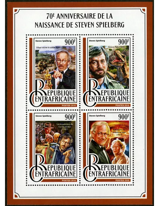 n° 4785 - Timbre CENTRAFRIQUE Poste