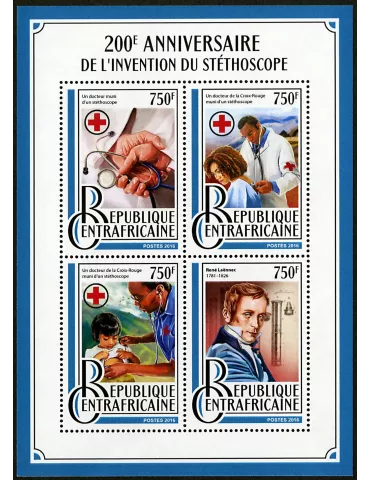 n° 4789 - Timbre CENTRAFRIQUE Poste