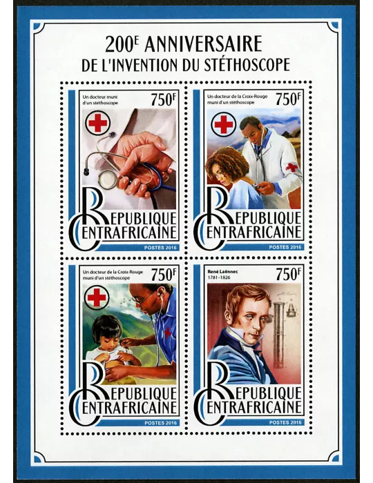 n° 4789 - Timbre CENTRAFRIQUE Poste