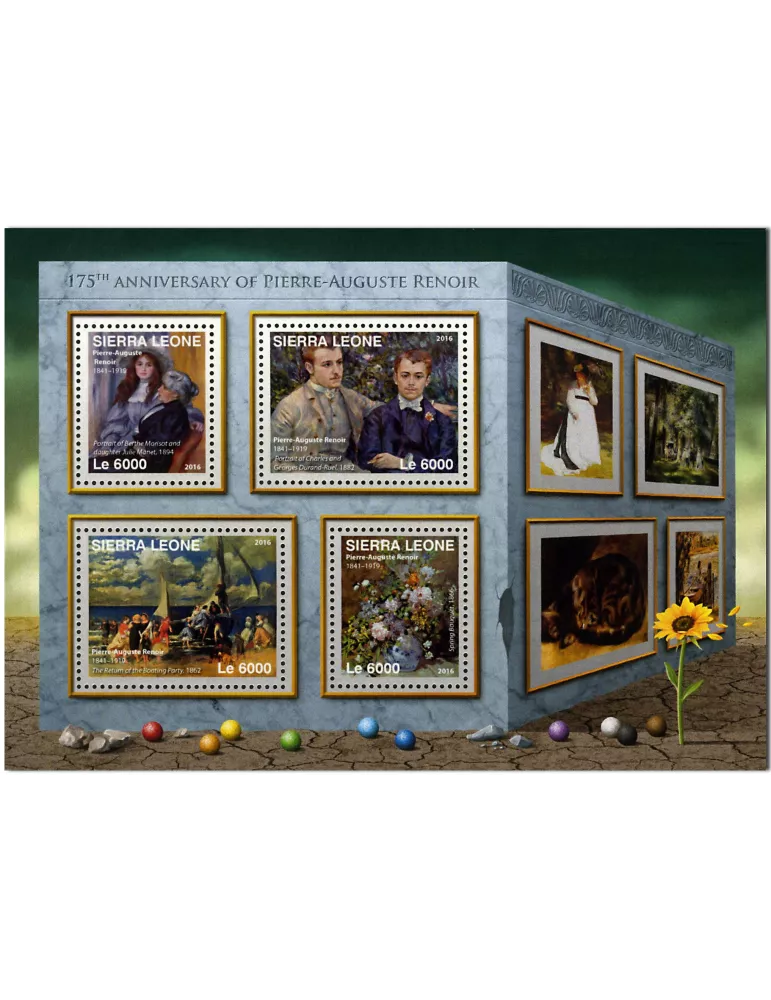 n° 6097 - Timbre SIERRA LEONE Poste