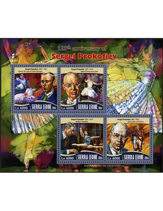 n° 6157 - Timbre SIERRA LEONE Poste