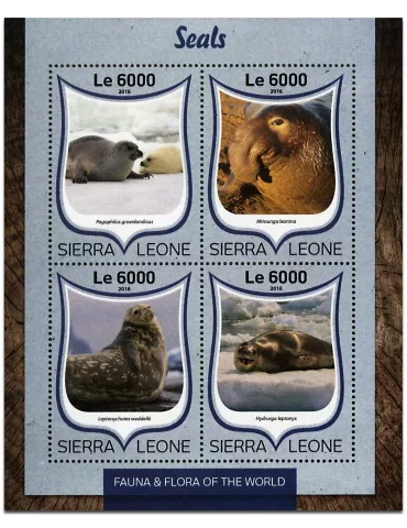 n° 6285 - Timbre SIERRA LEONE Poste