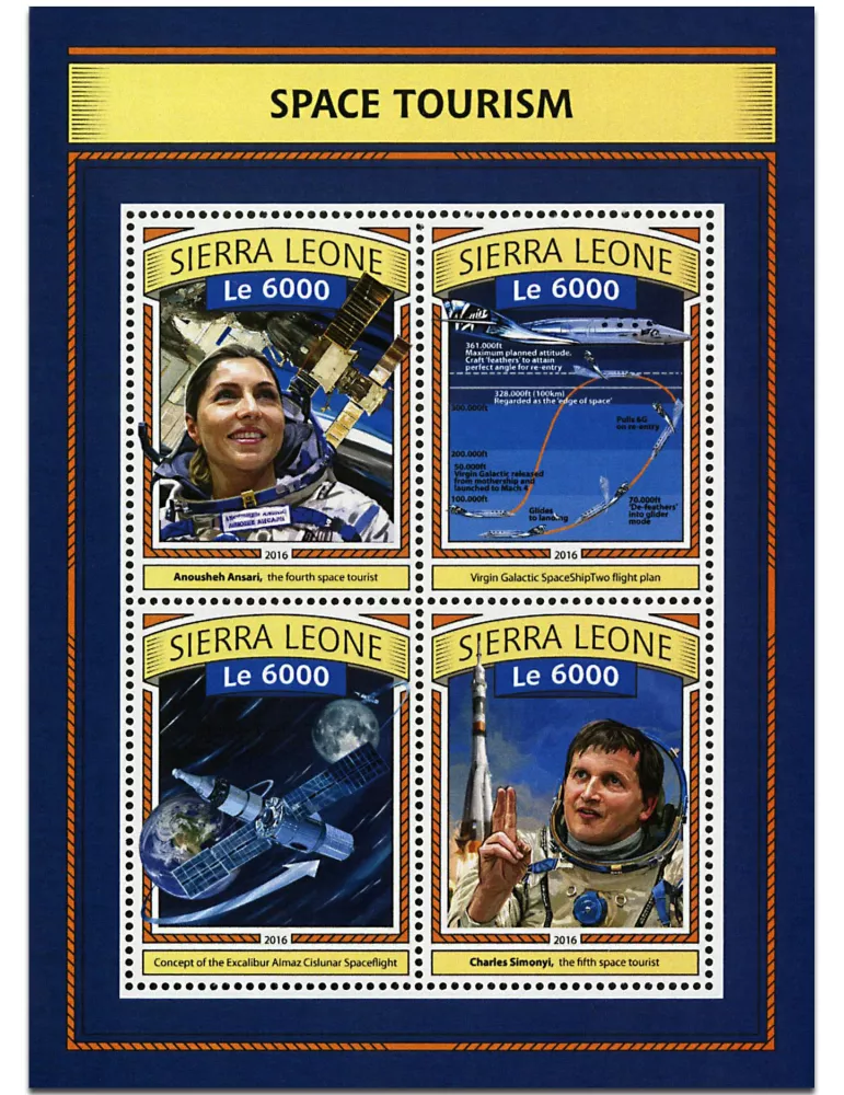 n° 6465 - Timbre SIERRA LEONE Poste