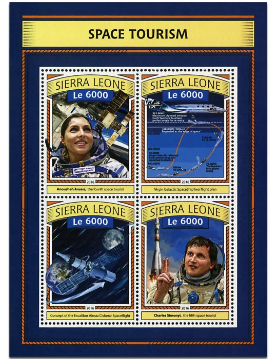 n° 6465 - Timbre SIERRA LEONE Poste