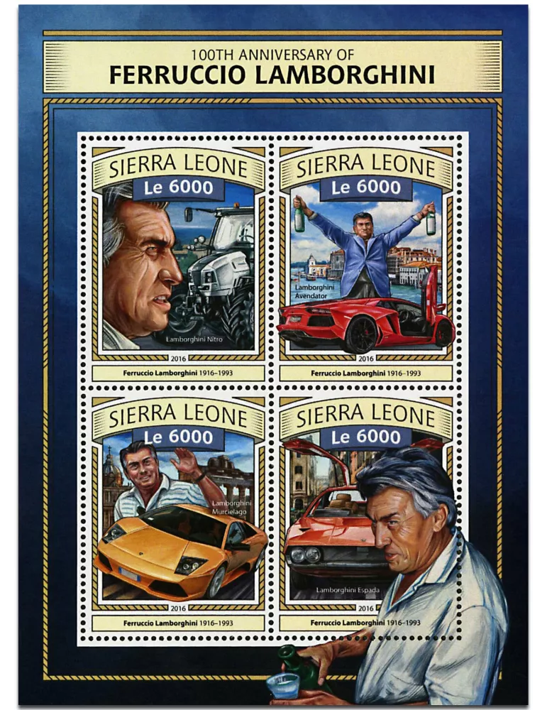 n° 6469 - Timbre SIERRA LEONE Poste