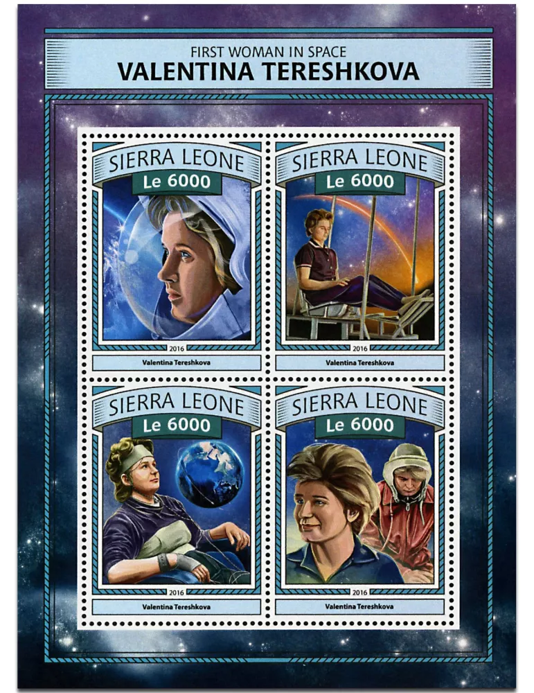 n° 6517 - Timbre SIERRA LEONE Poste