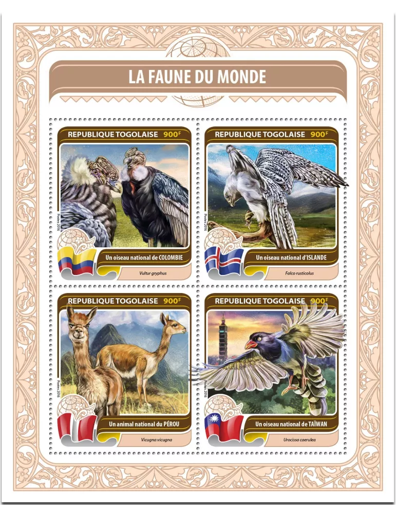 n° 5190 - Timbre TOGO Poste