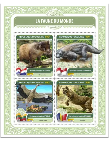 n° 5194 - Timbre TOGO Poste