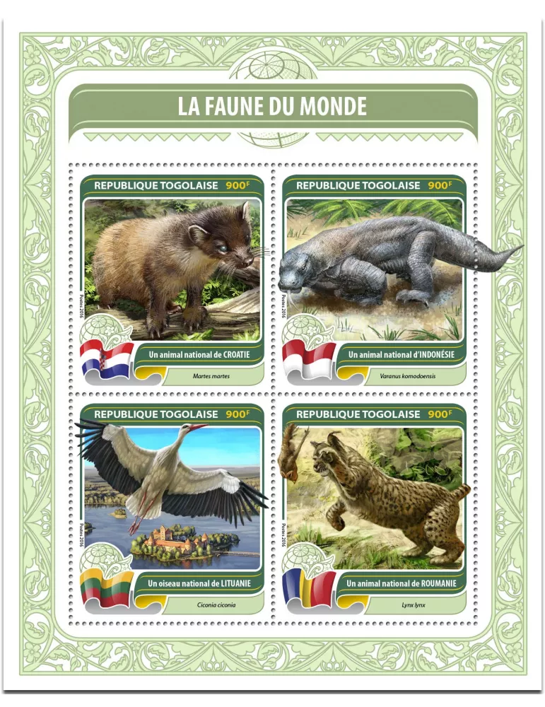 n° 5194 - Timbre TOGO Poste