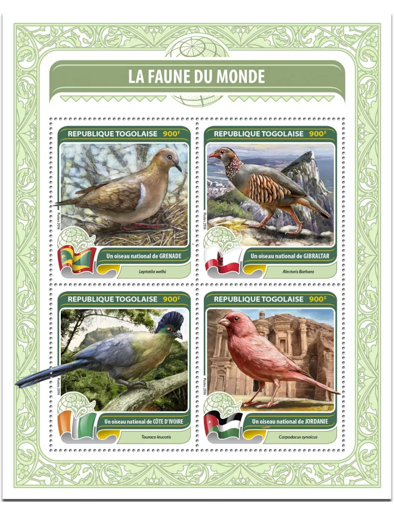 n° 5238 - Timbre TOGO Poste