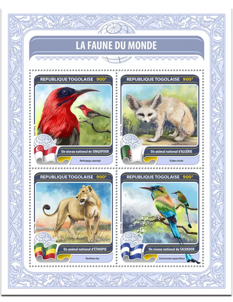 n° 5262 - Timbre TOGO Poste