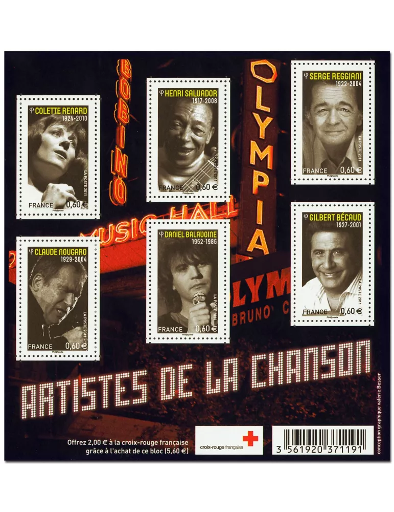 n° F4605 - Timbre France Poste