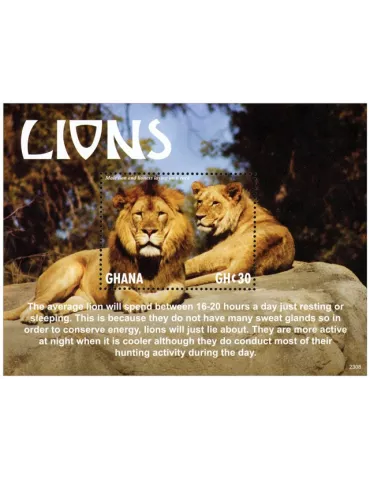 n° 597 - Timbre GHANA Blocs et feuillets