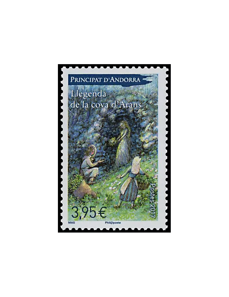 n° 793 - Timbre Andorre Poste