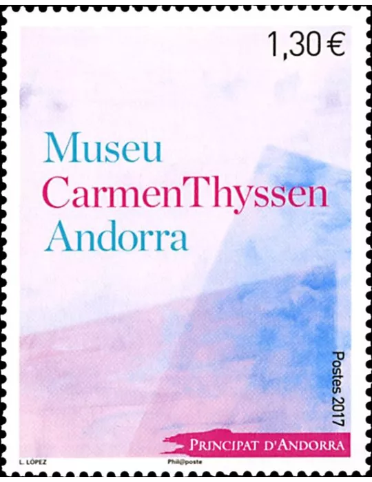 n° 794 - Timbre Andorre Poste