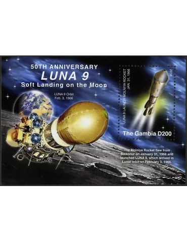 n° 881 - Timbre GAMBIE Blocs et feuillets