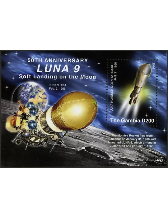 n° 881 - Timbre GAMBIE Blocs et feuillets