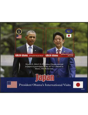 n° 568 - Timbre GHANA Blocs et feuillets