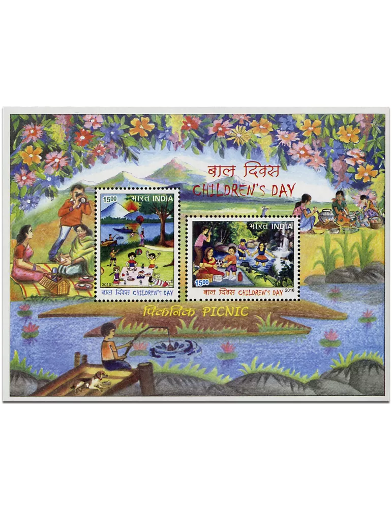 n° 135 - Timbre INDE Blocs et feuillets