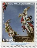 n° 1348 - Timbre ORDRE de MALTE Poste