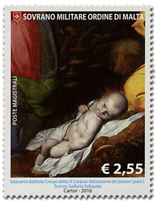 n° 1351 - Timbre ORDRE de MALTE Poste