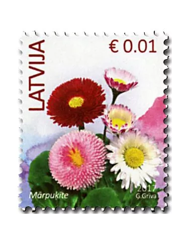 n° 977 - Timbre LETTONIE Poste