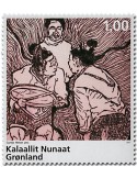 n° 720 - Timbre GROENLAND Poste