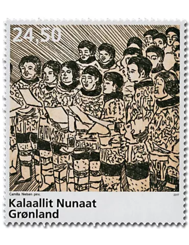 n° 720 - Timbre GROENLAND Poste 2