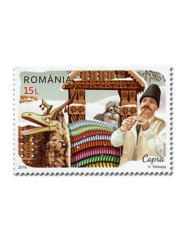 n° 6095 - Timbre ROUMANIE Poste