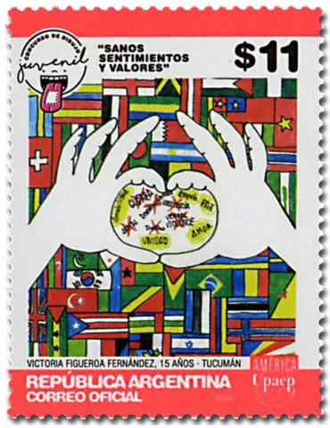 n° 3162 - Timbre ARGENTINE Poste 2