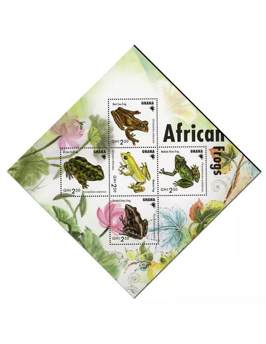 n° 3537E - Timbre GHANA Poste