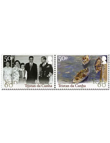 n° 1164 - Timbre TRISTAN DA CUNHA Poste