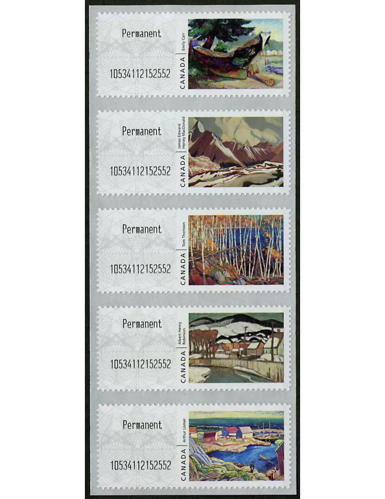 n° 2 - Timbre CANADA Timbres de distributeurs