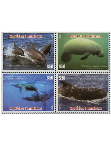 n° 1903 - Timbre DOMINICAINE Poste