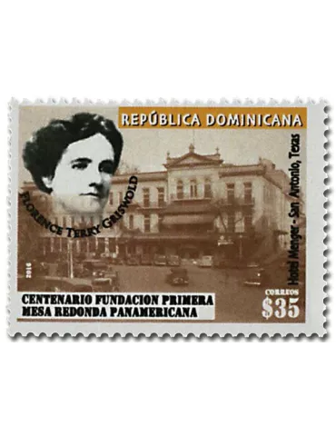 n° 1919 - Timbre DOMINICAINE Poste