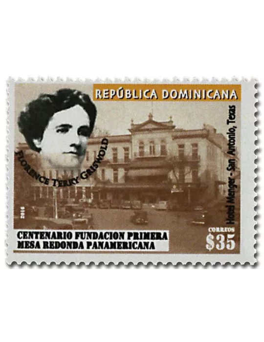 n° 1919 - Timbre DOMINICAINE Poste