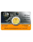 BU : 2 EURO COMMEMORATIVE 2017 : BELGIQUE - Université de Liège (Version flamande)