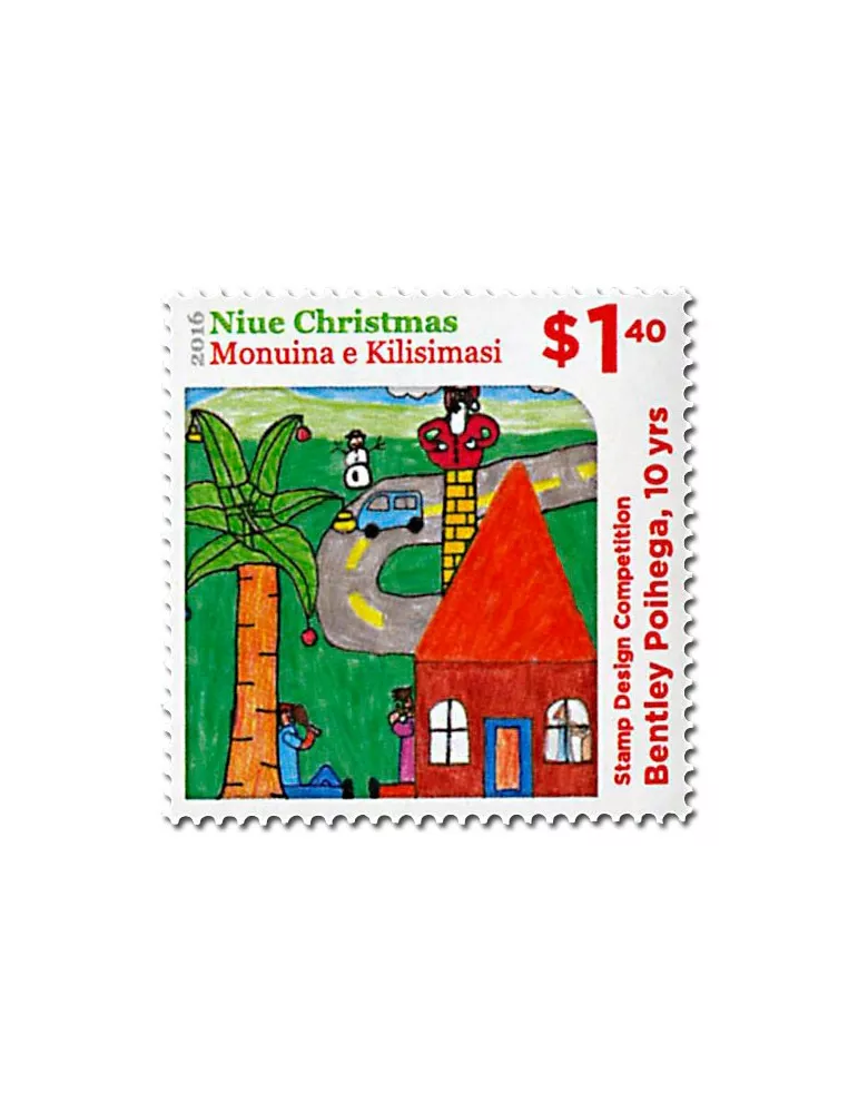 n° 1018 - Timbre NIUE Poste