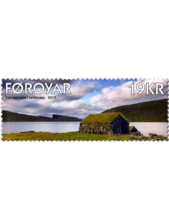 n° 883 - Timbre ILE FEROE Poste