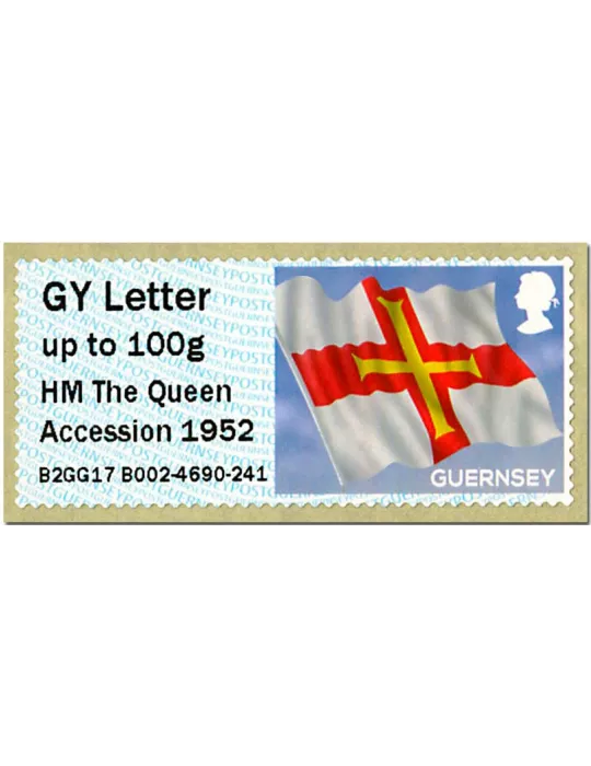 n° 29 - Timbre GUERNESEY Timbres de distributeurs