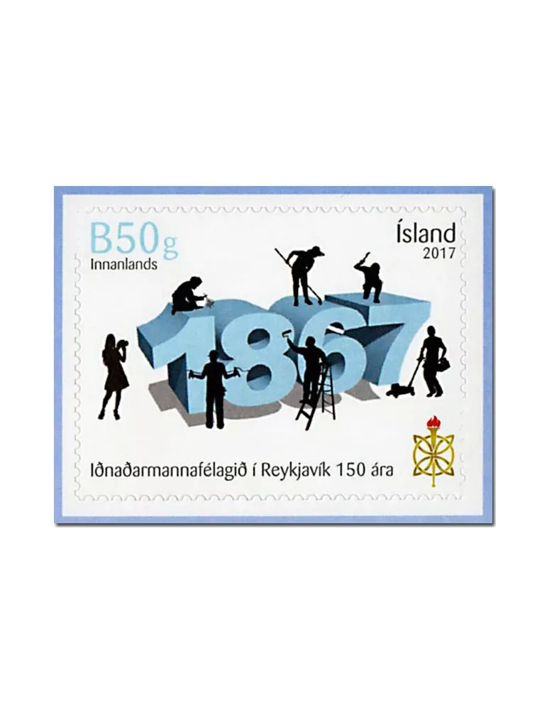 n° 1443 - Timbre ISLANDE Poste